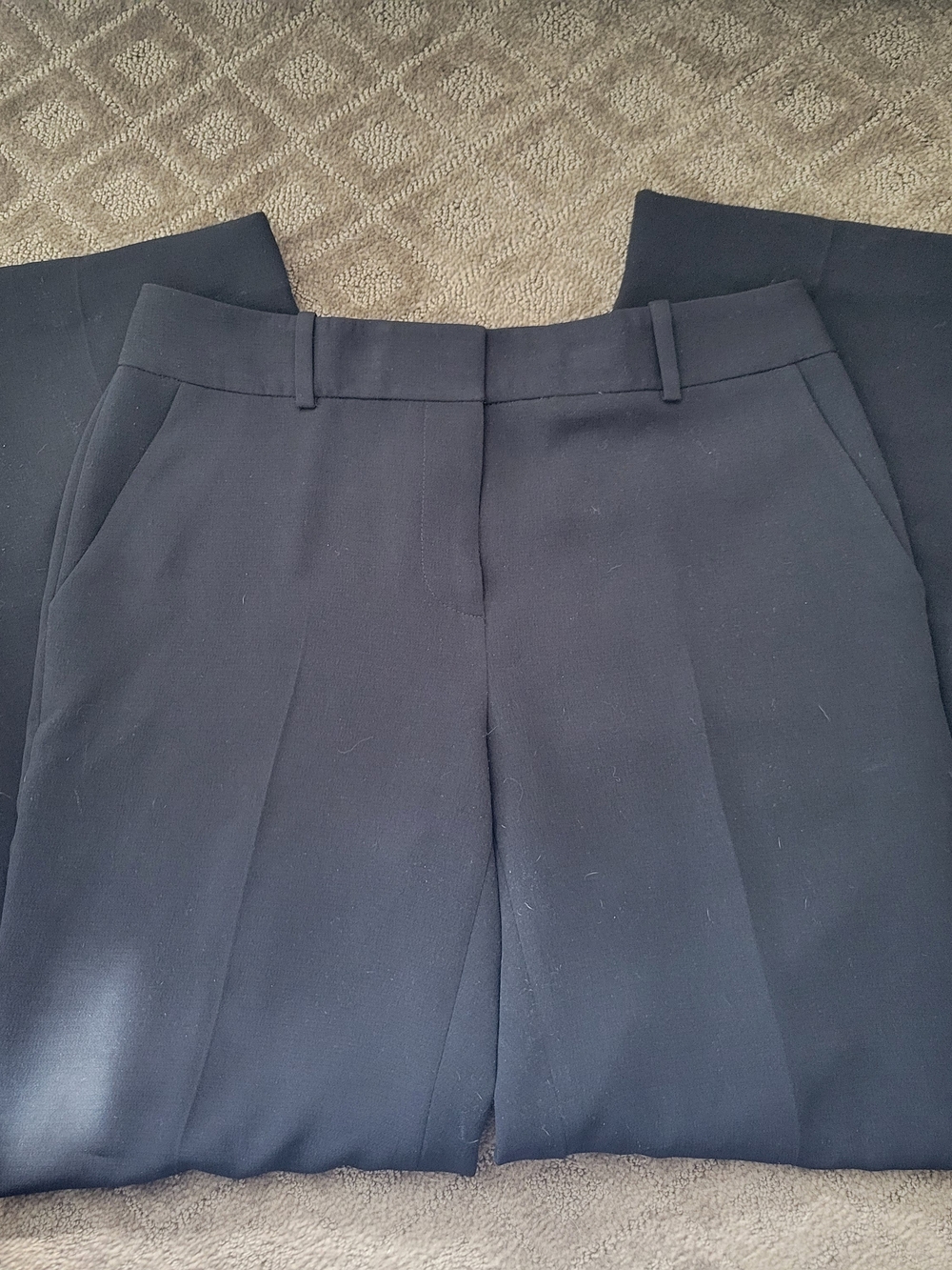 Karl Lagerfeld Black Tailored Dress Trousers 4